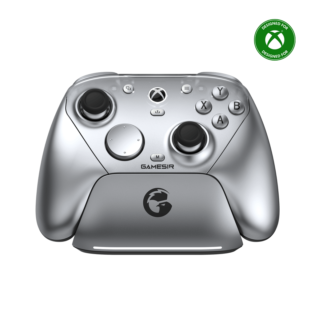 GameSir G7 Pro Tri-Mode XBOX  Wired. PC & Mobile Wireless Controller-Metallic Silver