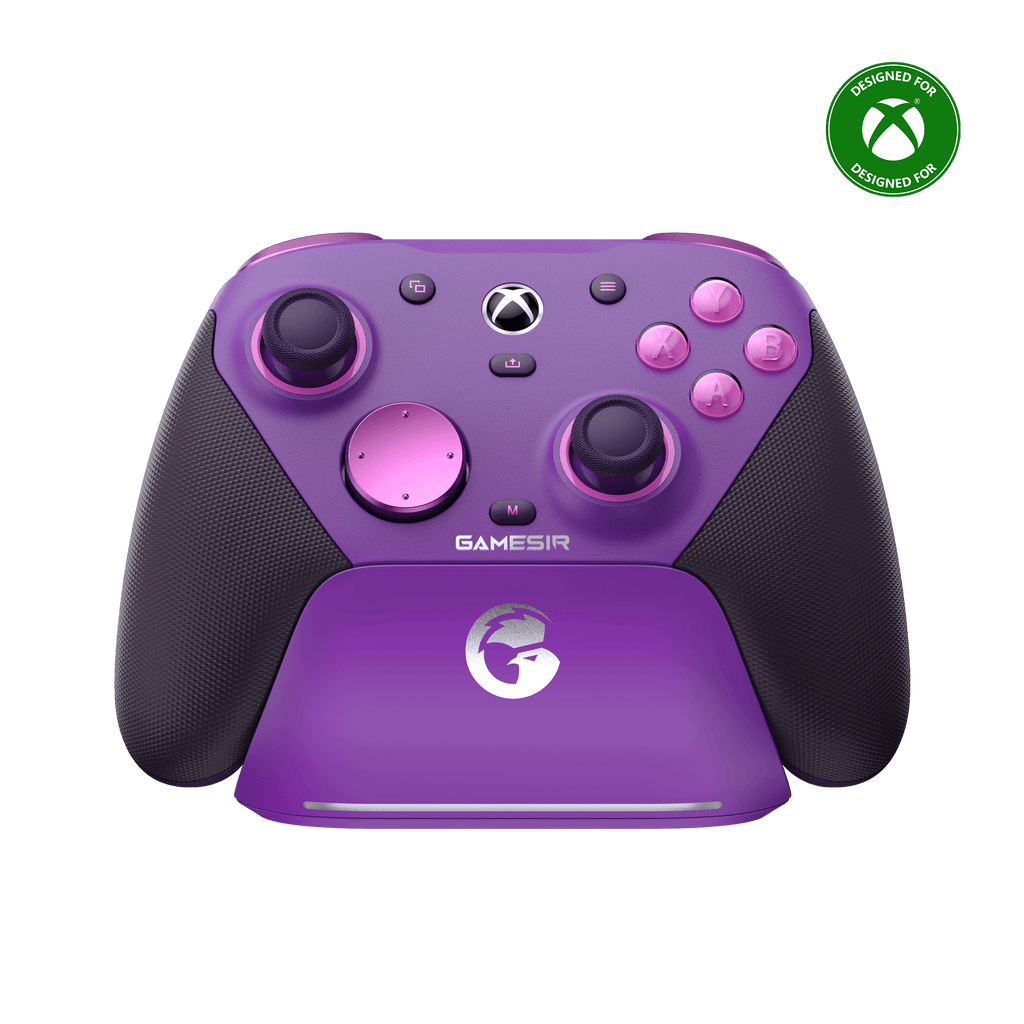 GameSir G7 Pro Tri-Mode XBOX  Wired. PC & Mobile Wireless Controller – Plum Purple